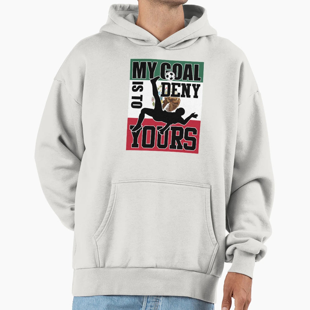 Mexico Loves Soccer Hoodie - Graphic Print Unisex - T-Shirt, Sweatshirt, Hoodie