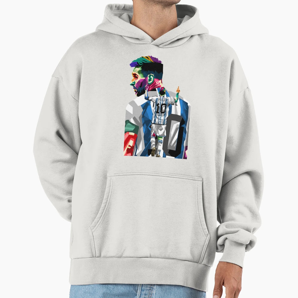 Lionel Messi Soccer Legend Hoodie - Graphic Print Unisex - T-Shirt, Sweatshirt, Hoodie