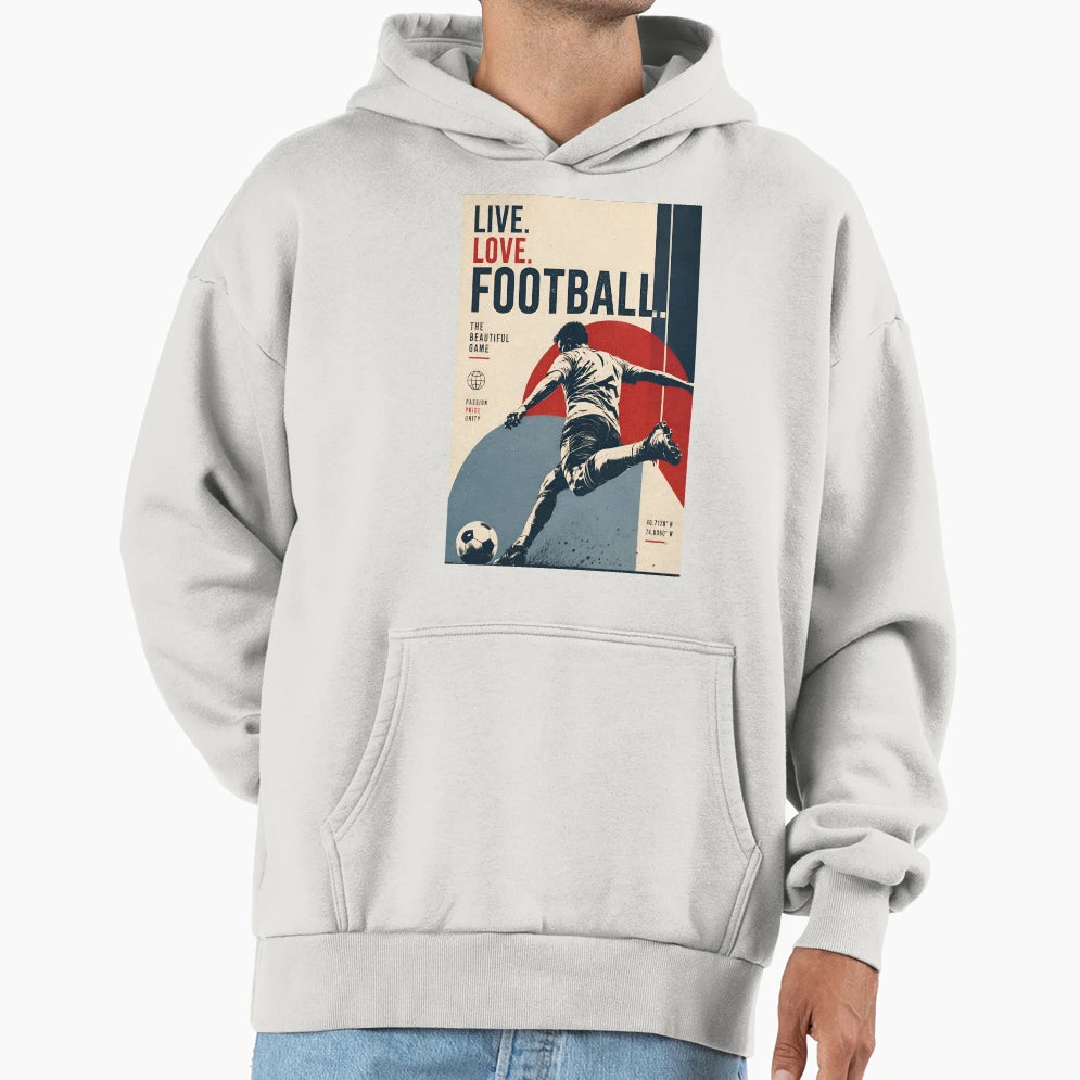 Soccer T-Shirt - Aesthetic Graphic for Adults - T-Shirt, Sweatshirt, Hoodie