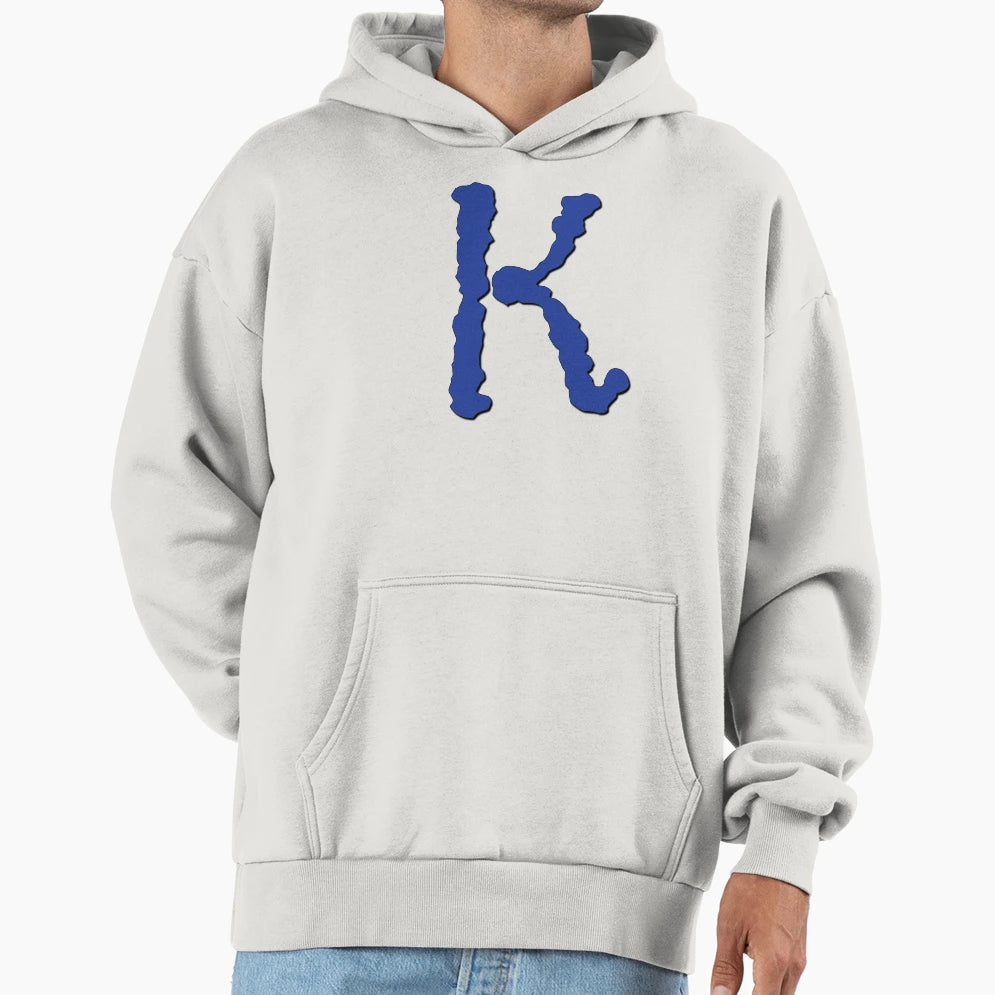 K Letter Letter K Hoodie - Trendy Graphic Men Women - T-Shirt, Sweatshirt, Hoodie