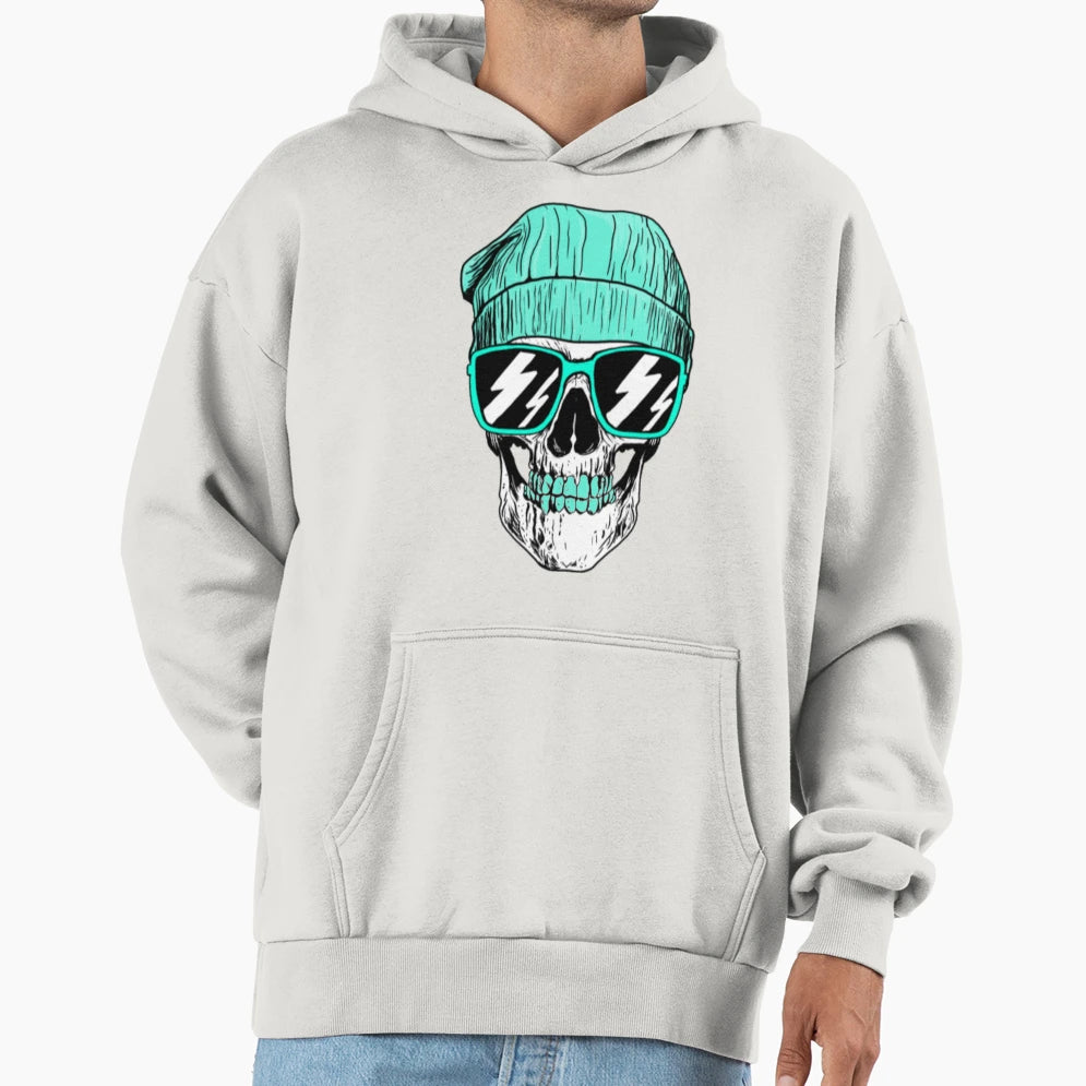 Skull Hoodie - Aesthetic Graphic for Adults - T-Shirt, Sweatshirt, Hoodie