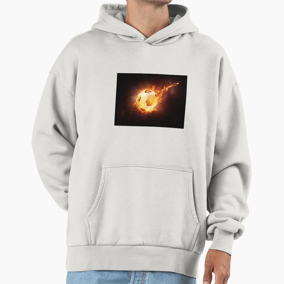 Fire Ball Hoodie - Custom Art Print for Adults - T-Shirt, Sweatshirt, Hoodie