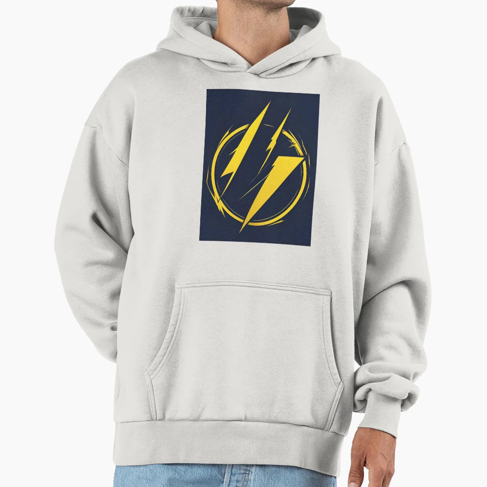 Lightning Bolt Hoodie - Fun Novelty Design Men Women - T-Shirt, Sweatshirt, Hoodie