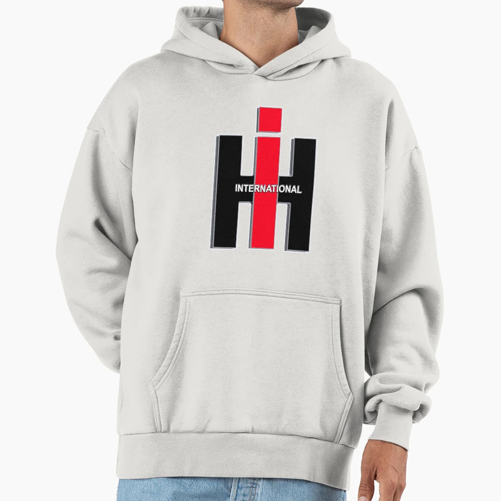 Red Tractor Hoodie - Fun Novelty Design for Adults - T-Shirt, Sweatshirt, Hoodie