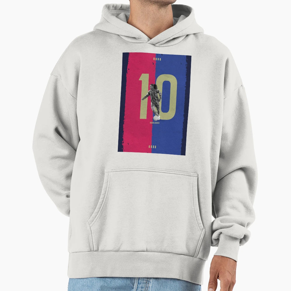 Ronaldinho Hoodie - Casual Everyday Wear Men Women - T-Shirt, Sweatshirt, Hoodie