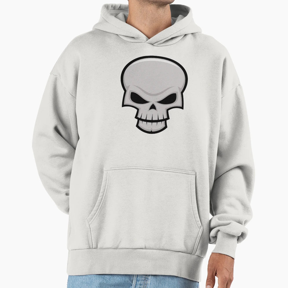 Evil Skull Hoodie - Aesthetic Graphic Men Women - T-Shirt, Sweatshirt, Hoodie