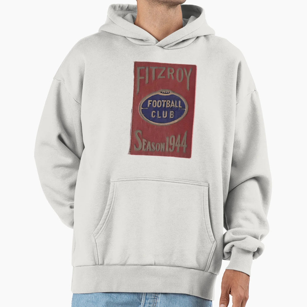 Fitzroy Football Club Afl Footy Hoodie - Casual Everyday Wear for Adults - T-Shirt, Sweatshirt, Hoodie