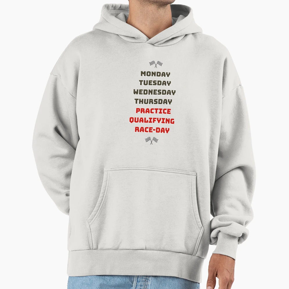 Days Race Week Hoodie - Custom Art Print for Adults - T-Shirt, Sweatshirt, Hoodie