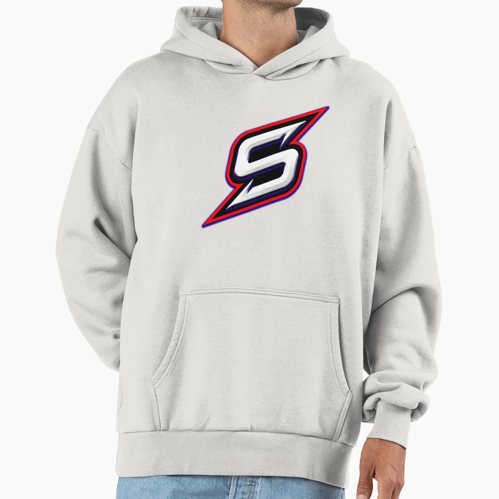 Simple Art Logo S Letter Hoodie - Fun Novelty Design Men Women - T-Shirt, Sweatshirt, Hoodie