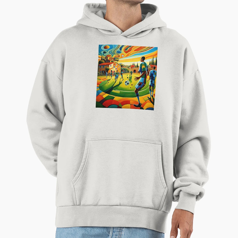 Football Green 2 Hoodie - Custom Art Print for Adults - T-Shirt, Sweatshirt, Hoodie