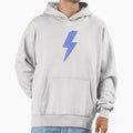 Layered Aesthetic Lighting Bolt Hoodie - Custom Art Print Men Women - T-Shirt, Sweatshirt, Hoodie