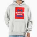 Quarter Back Material Hoodie - Graphic Print for Adults - T-Shirt, Sweatshirt, Hoodie