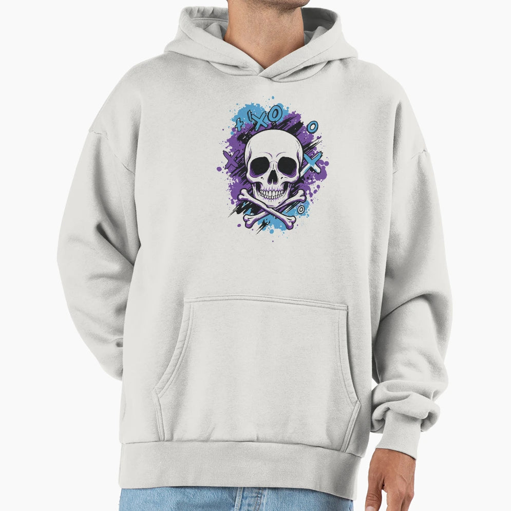 Skull And Bones Xoxo Hoodie - Trendy Graphic for Adults - T-Shirt, Sweatshirt, Hoodie