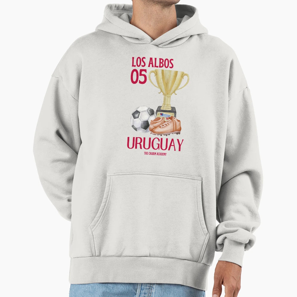 Los Albos Soccer Club Hoodie - Minimalist Print Unisex - T-Shirt, Sweatshirt, Hoodie