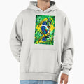 Brazil Footballer Hoodie - Trendy Graphic for Adults - T-Shirt, Sweatshirt, Hoodie