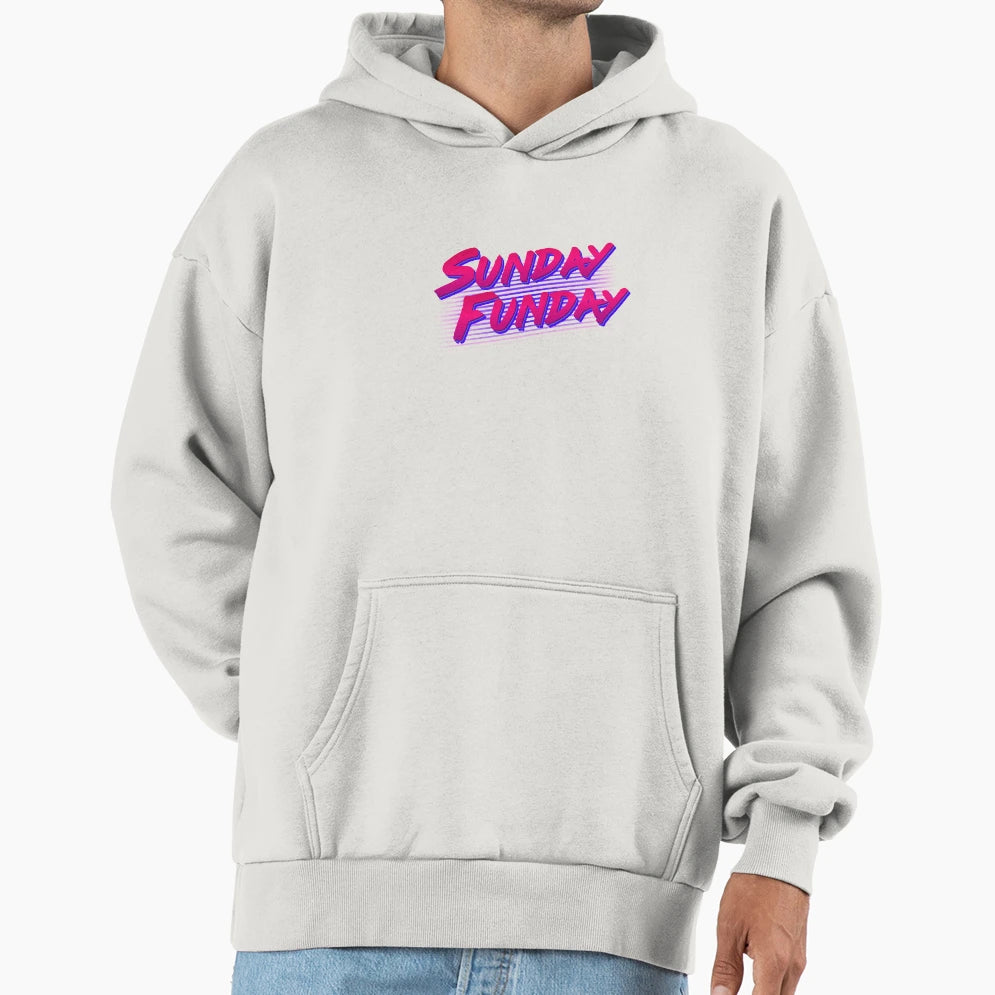 Sunday Funday Hoodie - Graphic Print for Adults - T-Shirt, Sweatshirt, Hoodie