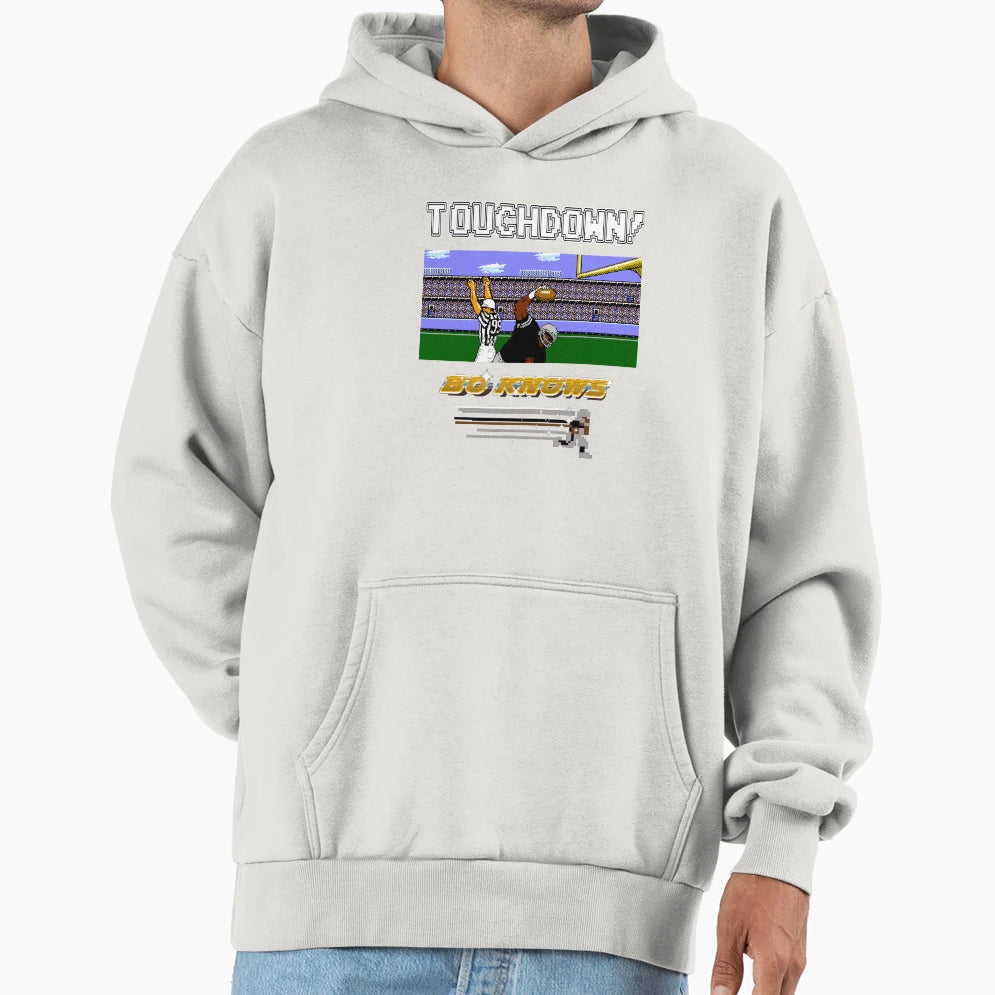 Bo Knows Deluxe Hoodie - Custom Art Print Unisex - T-Shirt, Sweatshirt, Hoodie