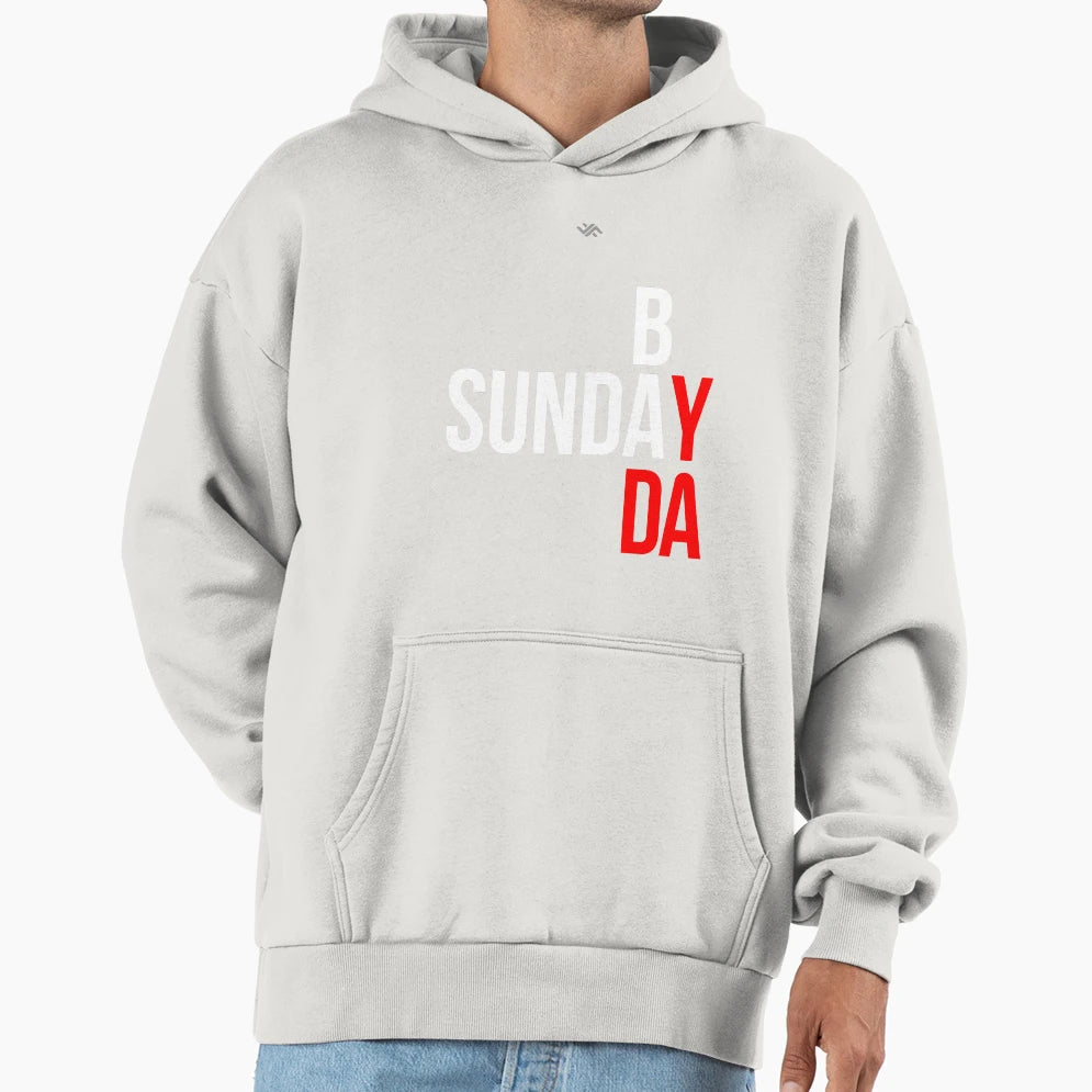 Sunday Badday Hoodie - Trendy Graphic Men Women - T-Shirt, Sweatshirt, Hoodie