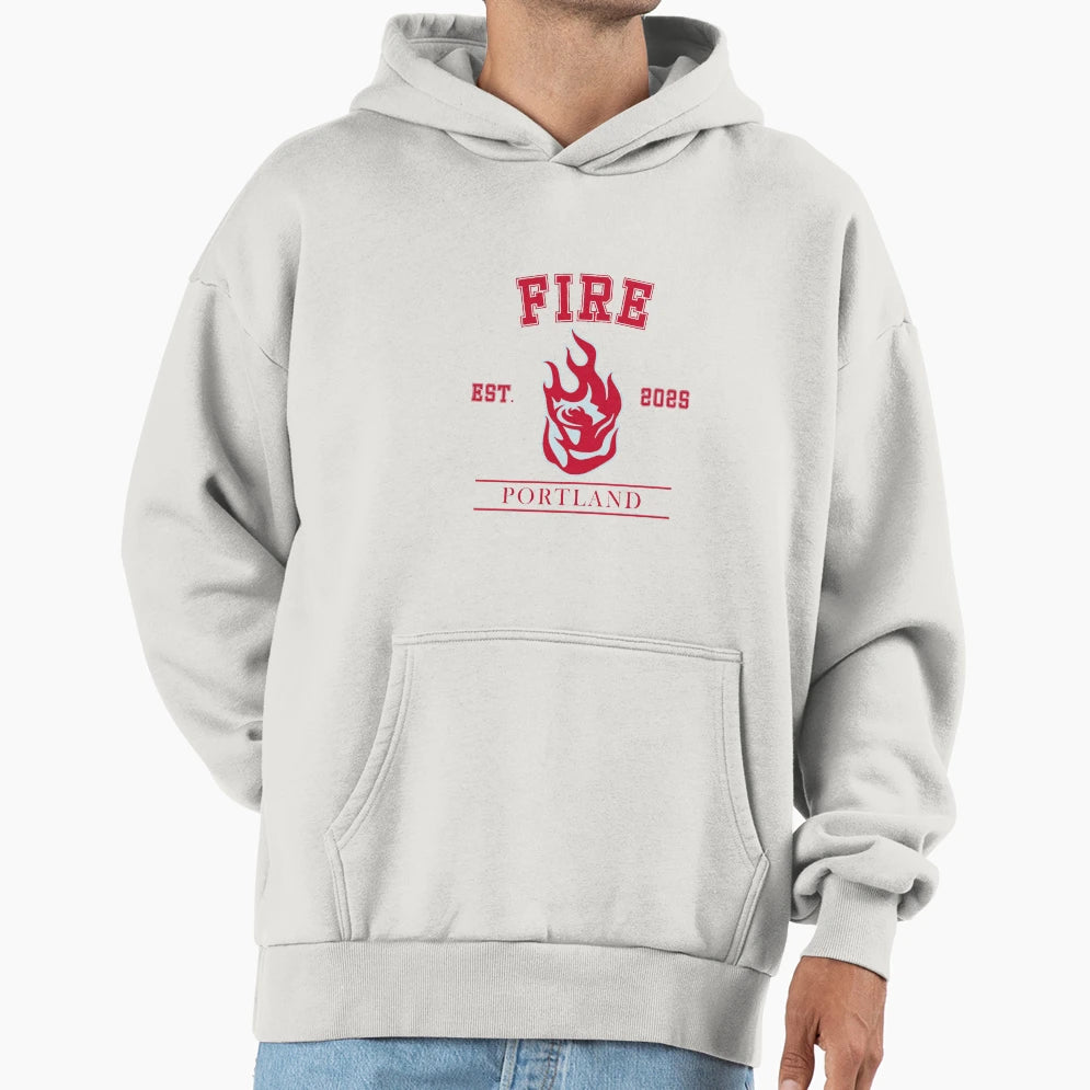 Portland Fire Wnba Logo Hoodie - Trendy Graphic for Adults - T-Shirt, Sweatshirt, Hoodie
