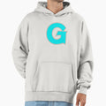 Georgetown Teal Logo Hoodie - Aesthetic Graphic for Adults - T-Shirt, Sweatshirt, Hoodie