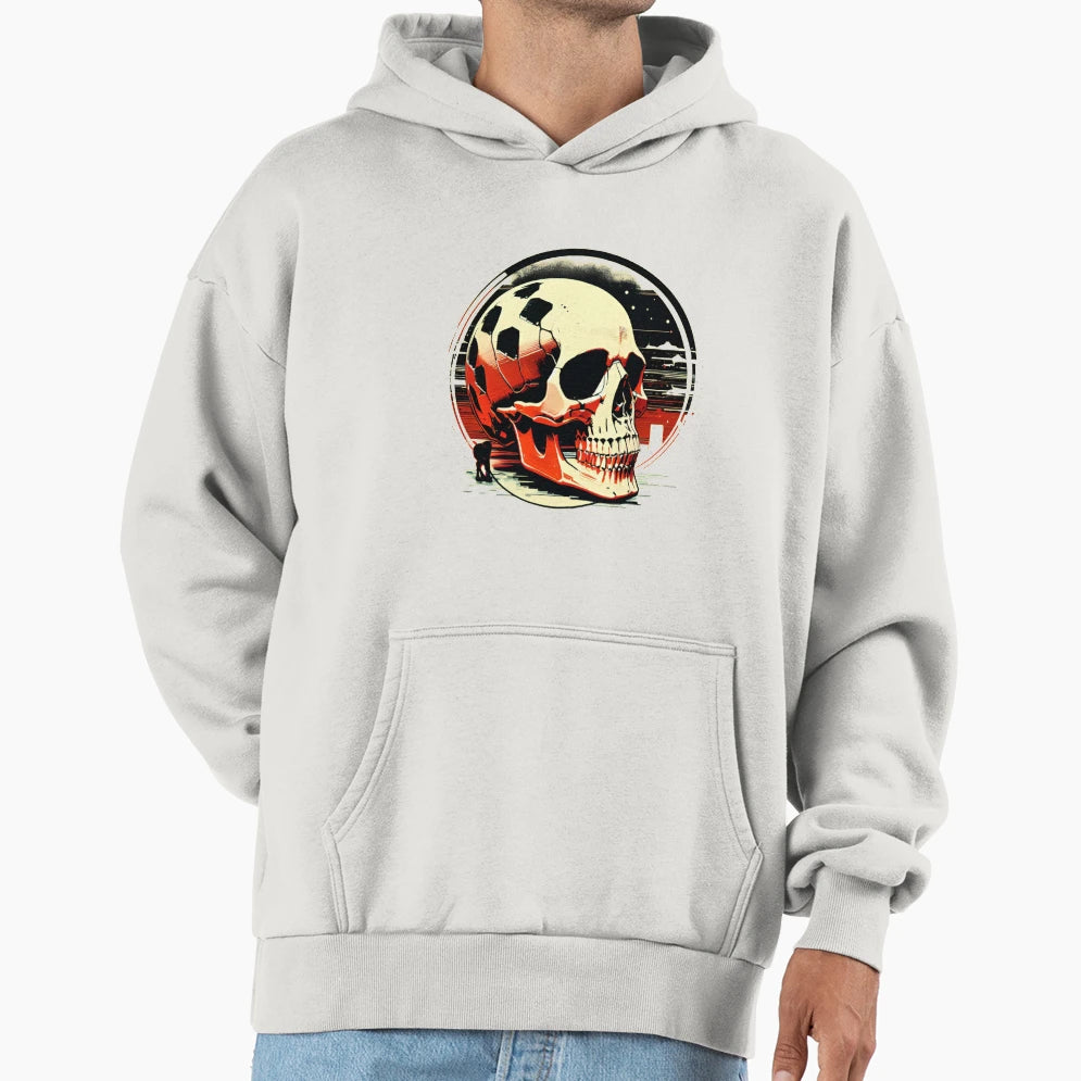 Skull 3 Hoodie - Minimalist Print Men Women - T-Shirt, Sweatshirt, Hoodie