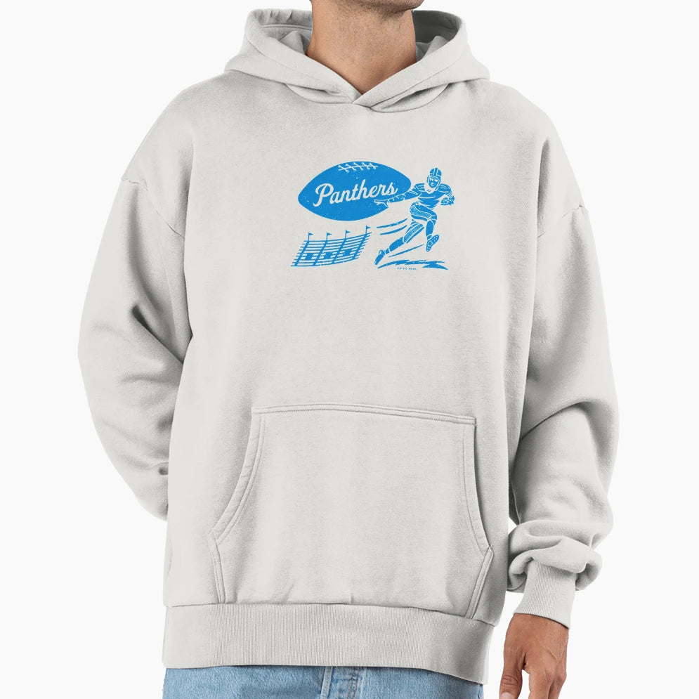 Football Carolina Panthers Blue Panthers Hoodie - Graphic Print Men Women - T-Shirt, Sweatshirt, Hoodie