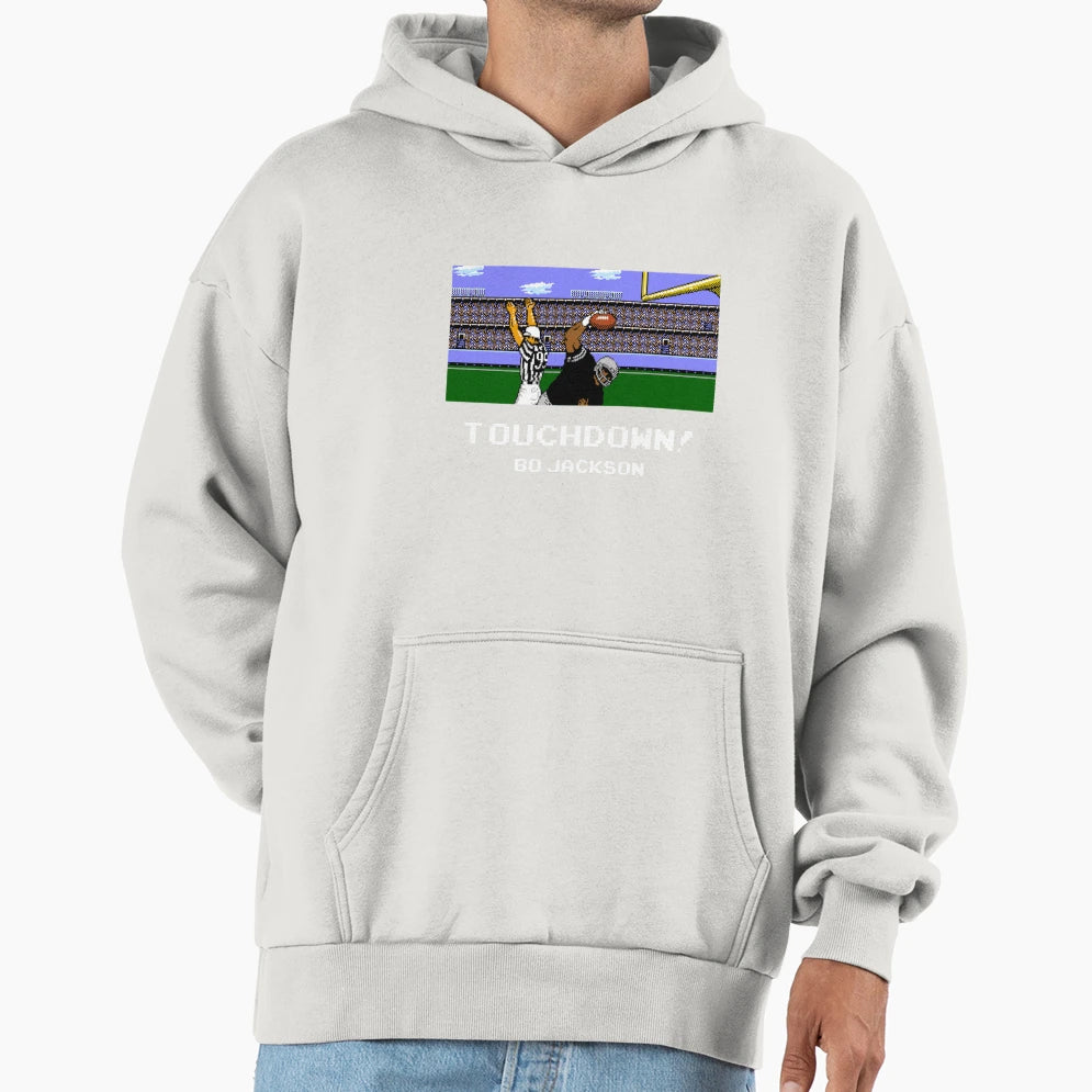 Touchdown Bo Hoodie - Trendy Graphic for Adults - T-Shirt, Sweatshirt, Hoodie