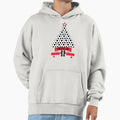 Soccer Joy Holidya Tree Hoodie - Aesthetic Graphic for Adults - T-Shirt, Sweatshirt, Hoodie