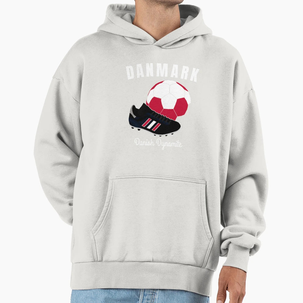 Soccer Denmark Flag Danmark Danish T-Shirt - Graphic Print Men Women - T-Shirt, Sweatshirt, Hoodie