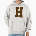 Alphabet Brown H Sports Letter H Hoodie - Casual Everyday Wear for Adults - T-Shirt, Sweatshirt, Hoodie