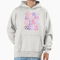 My Soccer Era Groovy Soccer Hoodie - Graphic Print Men Women - T-Shirt, Sweatshirt, Hoodie