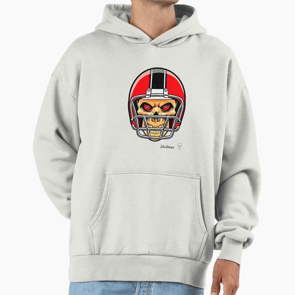 Skull Hoodie - Casual Everyday Wear Men Women - T-Shirt, Sweatshirt, Hoodie