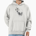 Soccer Ball Hoodie - Graphic Print Unisex - T-Shirt, Sweatshirt, Hoodie