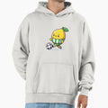 Kawaii Lemon Soccer Jersey Playing Soccer Hoodie - Streetwear Style Unisex - T-Shirt, Sweatshirt, Hoodie