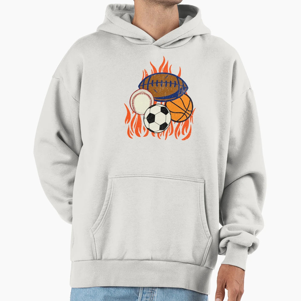 Sports Hoodie - Trendy Graphic for Adults - T-Shirt, Sweatshirt, Hoodie
