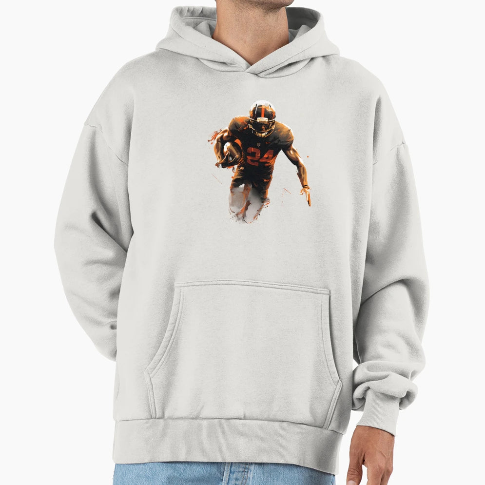 American Football Color Painting No T-Shirt - Aesthetic Graphic Men Women - T-Shirt, Sweatshirt, Hoodie