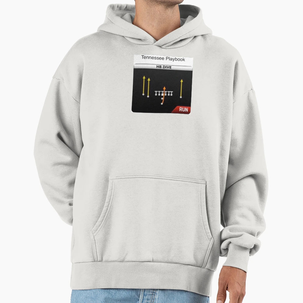 Tennesee Playbook Hoodie - Graphic Print for Adults - T-Shirt, Sweatshirt, Hoodie