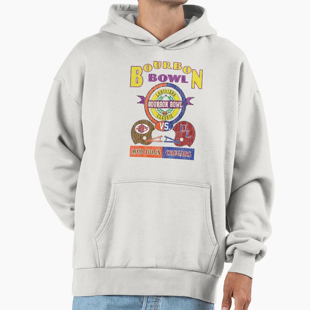 Bourbon Bowl Hoodie - Graphic Print Unisex - T-Shirt, Sweatshirt, Hoodie