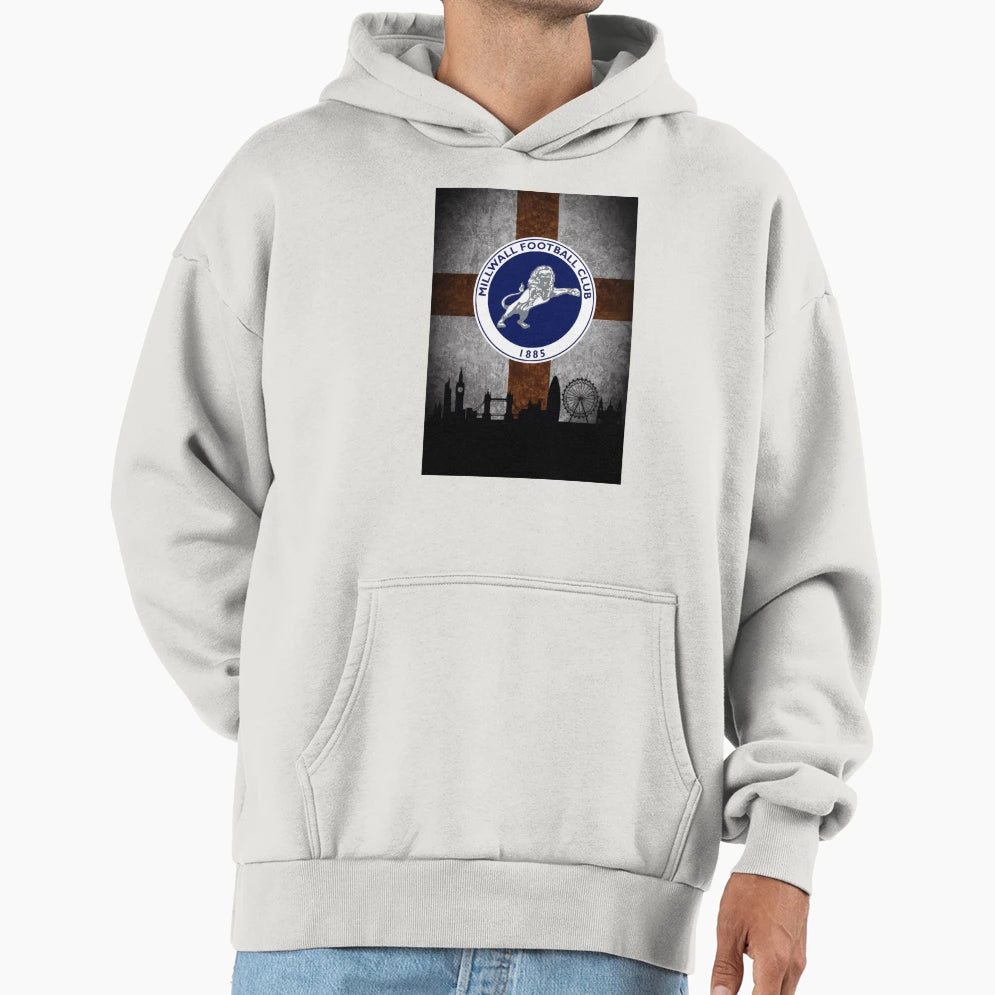 Millwall London Hoodie - Unique Graphic for Adults - T-Shirt, Sweatshirt, Hoodie