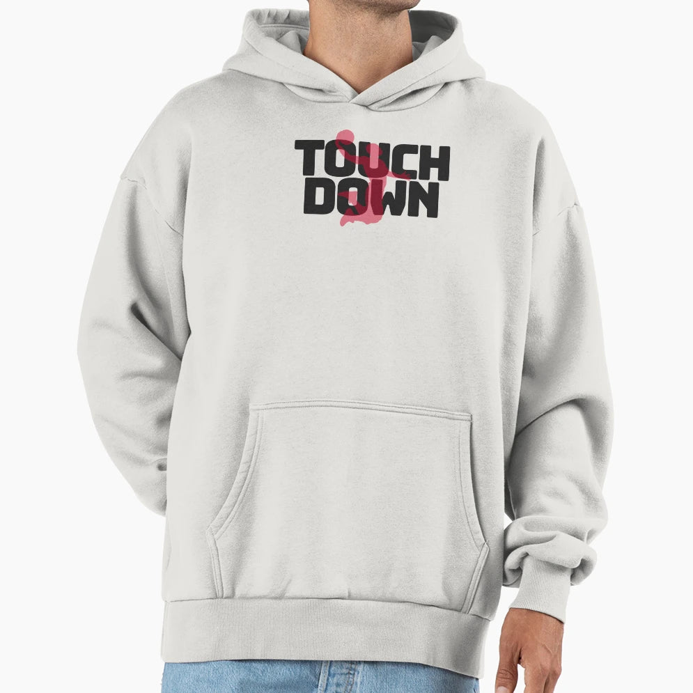 Ironic Touchdown Hoodie - Custom Art Print Unisex - T-Shirt, Sweatshirt, Hoodie