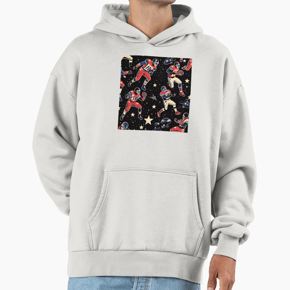American Football Hoodie - Graphic Print Men Women - T-Shirt, Sweatshirt, Hoodie