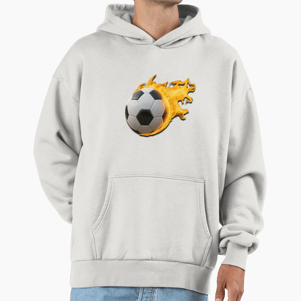 Fire Football 00Ffff Hoodie - Novelty Apparel Men Women - T-Shirt, Sweatshirt, Hoodie