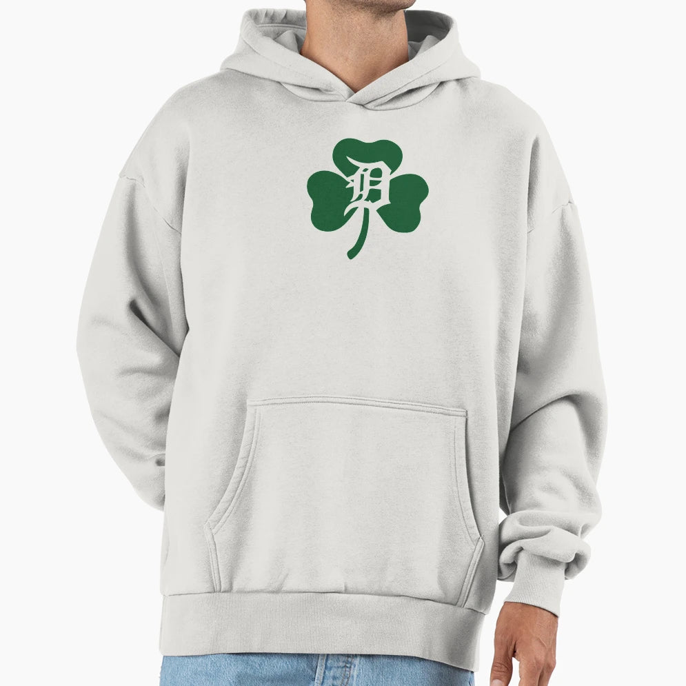 Shamrock D Hoodie - Graphic Print Men Women - T-Shirt, Sweatshirt, Hoodie