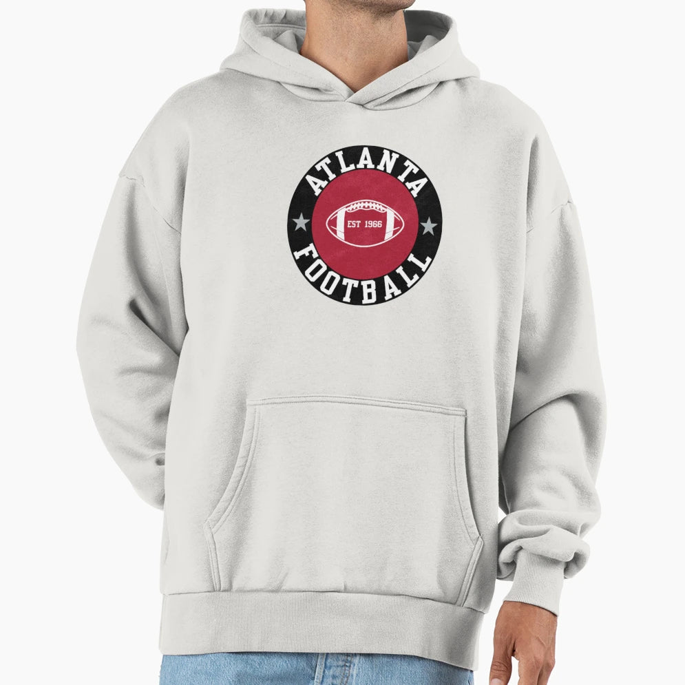 Atlanta Football 2 Hoodie - Streetwear Style for Adults - T-Shirt, Sweatshirt, Hoodie