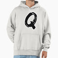Q Brush Capital Letter Initial T-Shirt - Aesthetic Graphic Men Women - T-Shirt, Sweatshirt, Hoodie