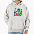 Global Love To Football Worldwide Game Hoodie - Fun Novelty Design Unisex - T-Shirt, Sweatshirt, Hoodie