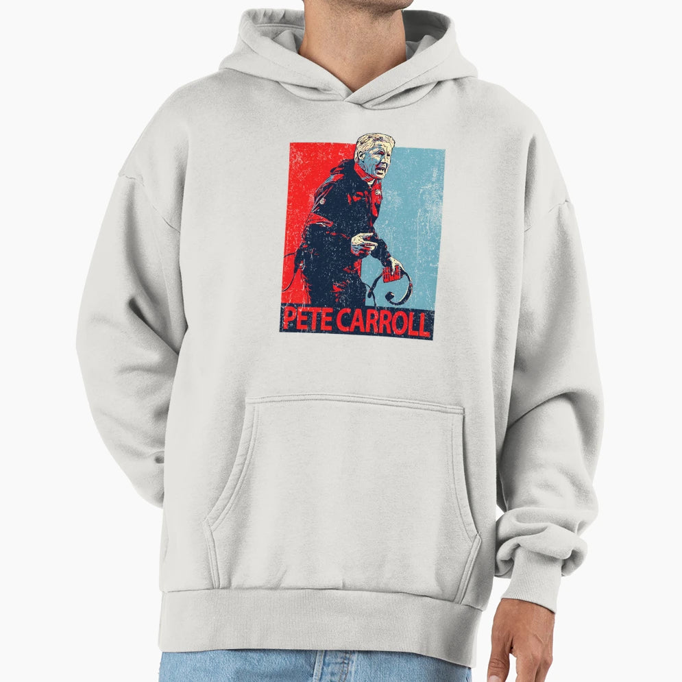 Pete Carroll Hoodie - Novelty Apparel Unisex - T-Shirt, Sweatshirt, Hoodie