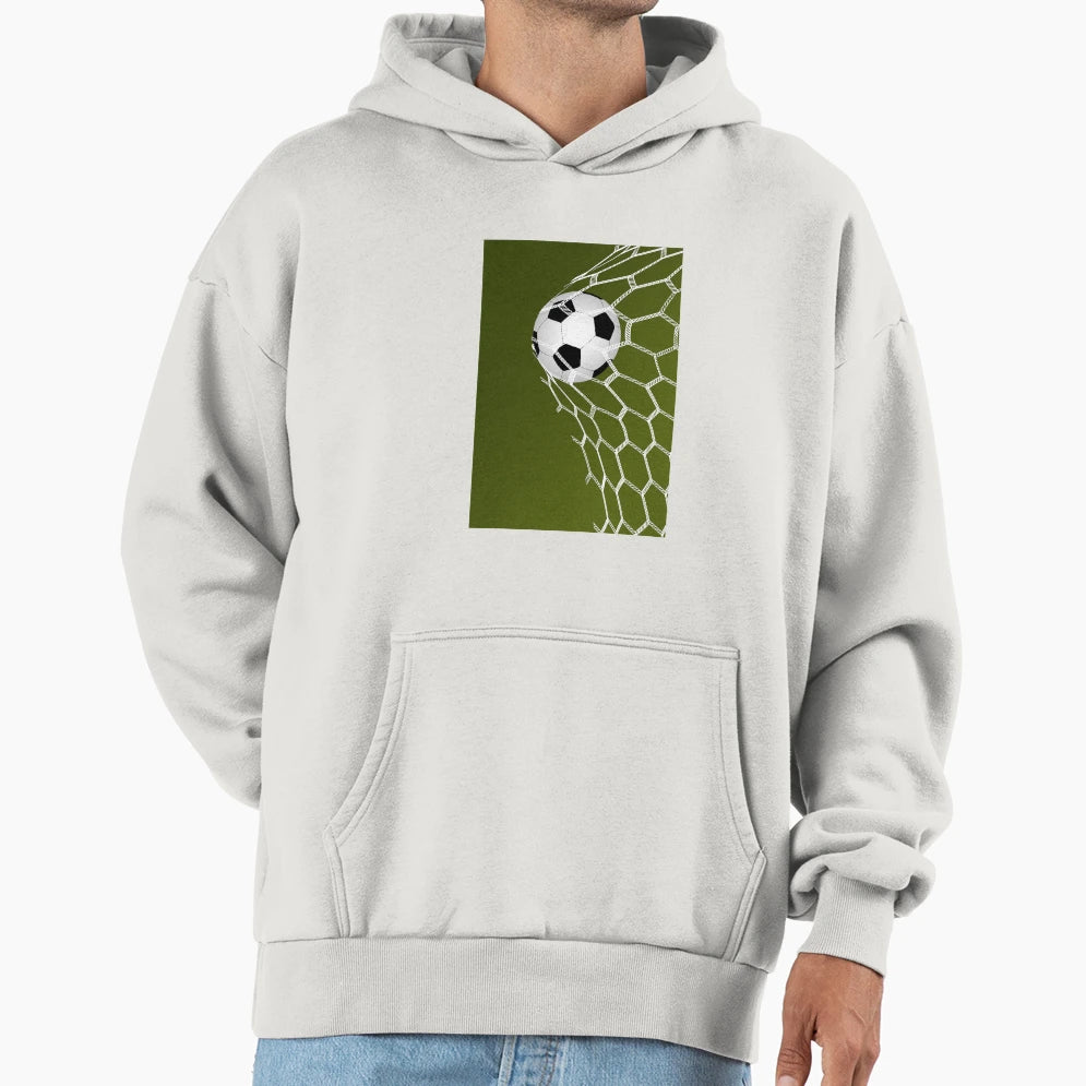 Gooaalll Soccer Net Hoodie - Graphic Print Men Women - T-Shirt, Sweatshirt, Hoodie
