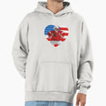 Quarterback American Football Hoodie - Trendy Graphic for Adults - T-Shirt, Sweatshirt, Hoodie