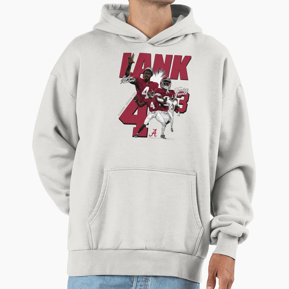 Lank Ncaa Football Hoodie - Novelty Apparel Unisex - T-Shirt, Sweatshirt, Hoodie